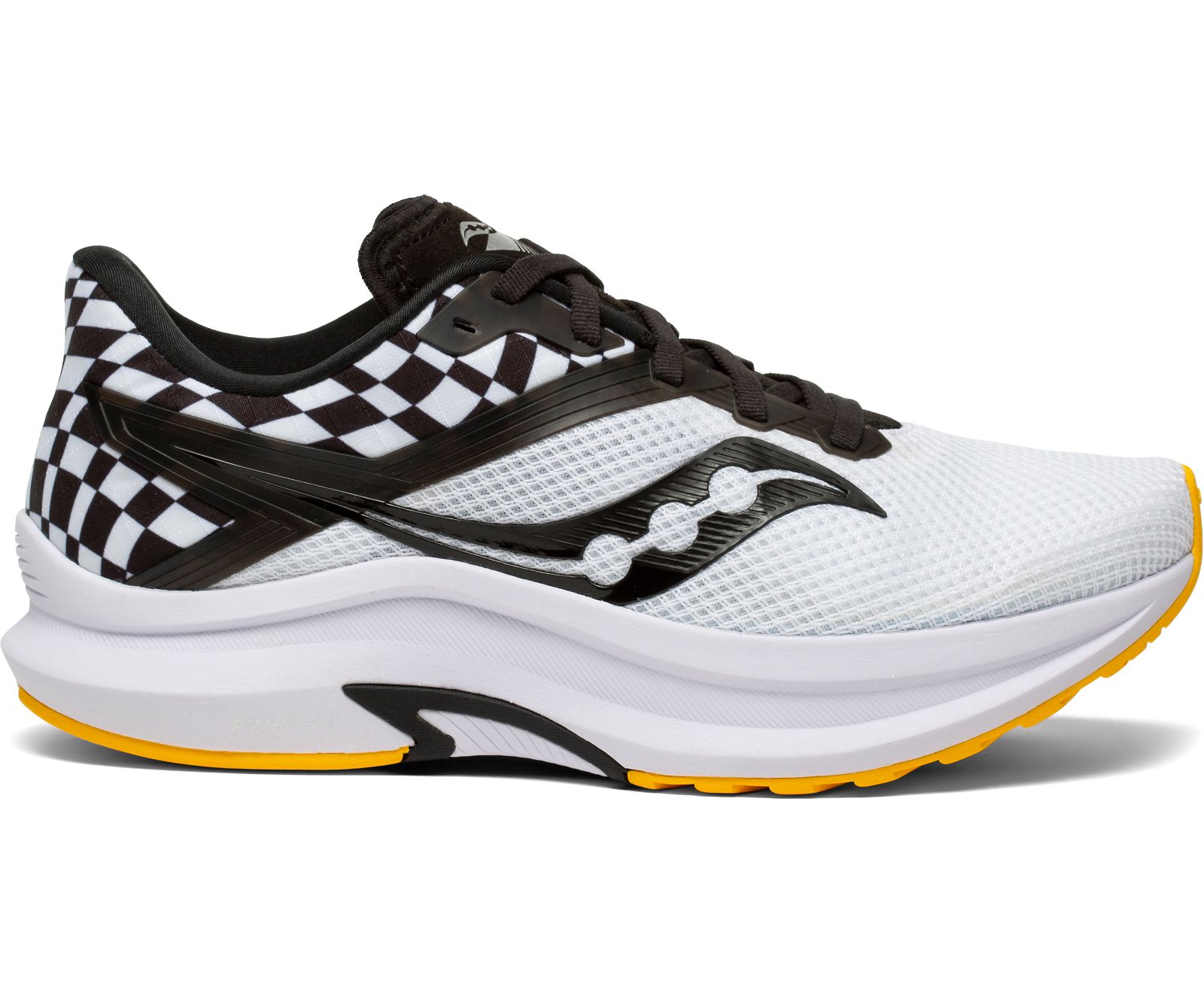 Women's Saucony Axon Running Shoes White / Black | Singapore 087OKIR